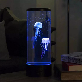 Luminária LED de Água-viva e Aquário