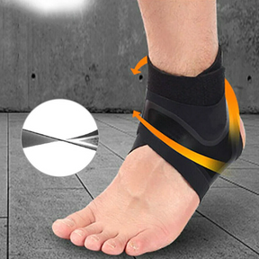 Suporte de Compressão para Tornozelo - Tipo Brace X-Wrap
