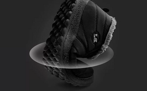 Botas de Inverno Impermeáveis Sem Cadarço para Neve