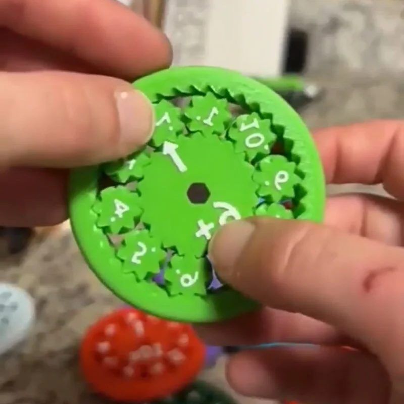 Fidget Spinners de Operações Matemáticas