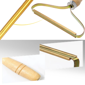 Wooden pet hair Remover