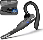 Fone de Ouvido/Headset Bluetooth 5.1 Sem Fio com Microfone Duplo e Cancelamento de Ruído para Caminhoneiros
