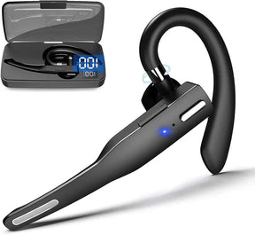 Fone de Ouvido/Headset Bluetooth 5.1 Sem Fio com Microfone Duplo e Cancelamento de Ruído para Caminhoneiros