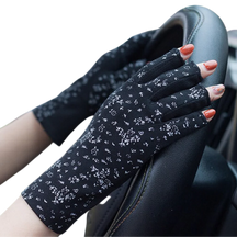 Stylish UV-Protective Cotton Gloves