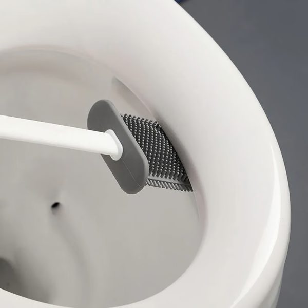 Conjunto de Escova Sanitária e Desentupidor de Parede - Design Moderno e que Economiza Espaço!