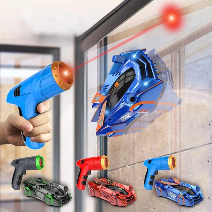 Carro de Controle Remoto a Laser que Desafia a Gravidade