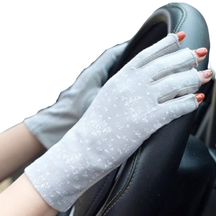Stylish UV-Protective Cotton Gloves