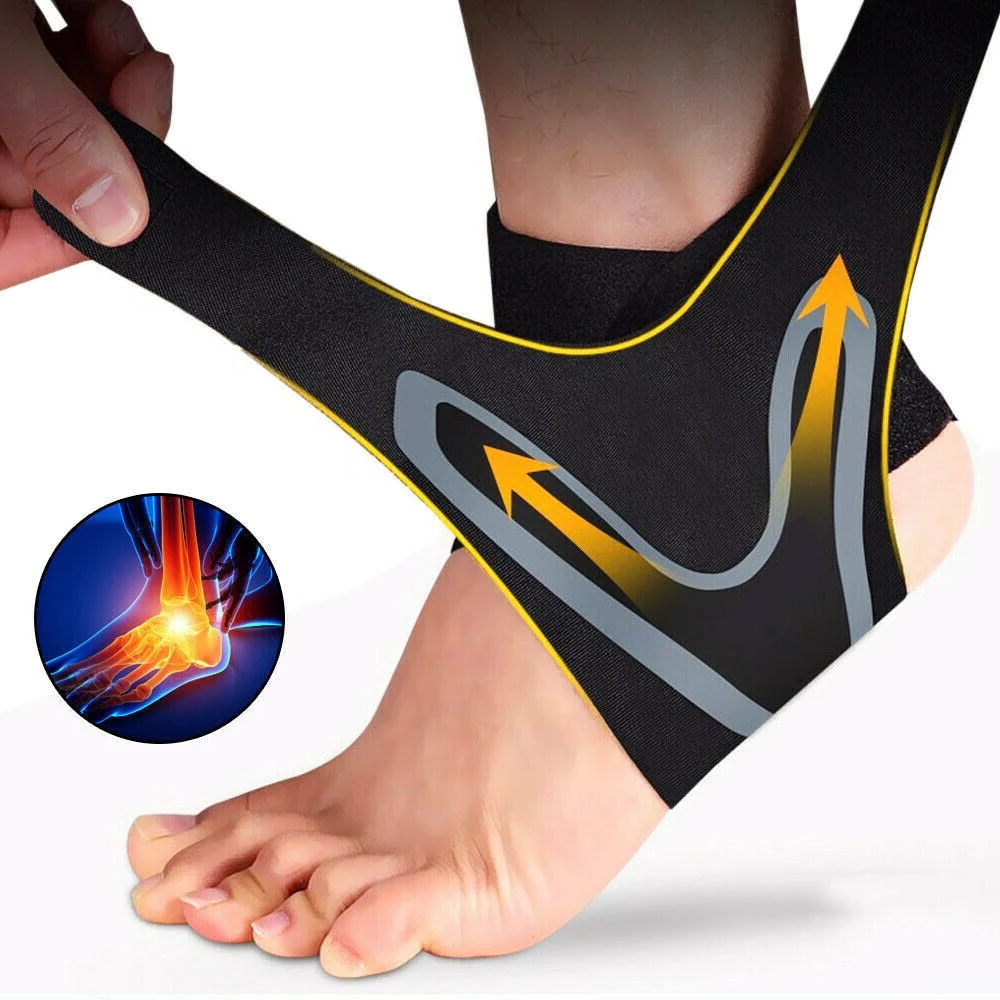 Suporte de Compressão para Tornozelo - Tipo Brace X-Wrap