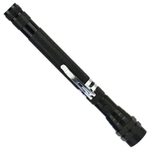 Telescopic magnetic LED flashlight