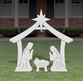 Presépio de Natal para Área Externa Holy Night