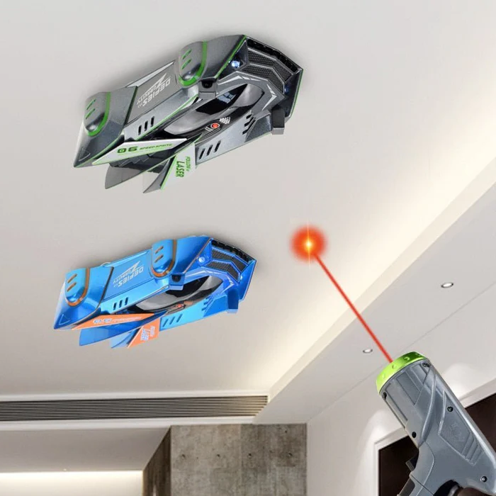 Carro de Controle Remoto a Laser que Desafia a Gravidade