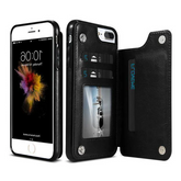 Luxury Leather Wallet Case For iPhone