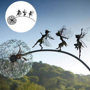 Esculturas de Jardim em Aço de Fada