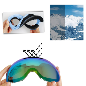 Snow Goggles with Lens Bundle