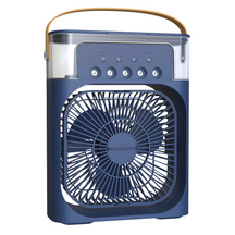 Mini Ventilador Umidificador de Cinco Furos com Spray, Ar-Condicionado de Pequeno Porte, Mini Ventilador com Refrigeração a Água, Resfriador de Ar Silencioso