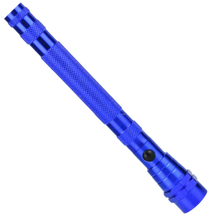 Telescopic magnetic LED flashlight