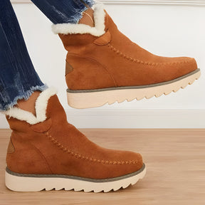 Botas de cano curto para o inverno