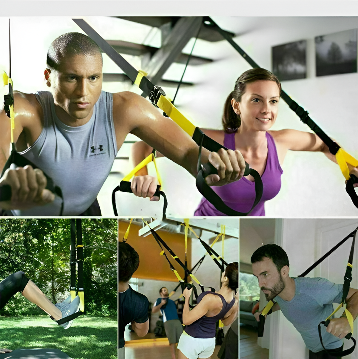 Home Gym Suspension Resistance Straps