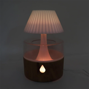 Umidificador Nuvem de Chuva - Difusor de Aromaterapia com Névoa Fria, Alimentado por USB com Luz Noturna