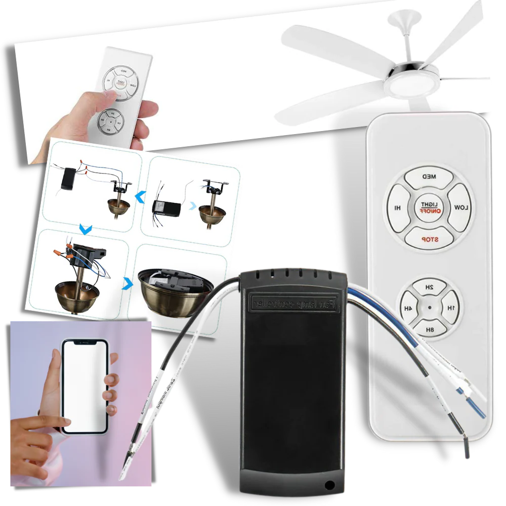 Controle Remoto Universal para Ventilador