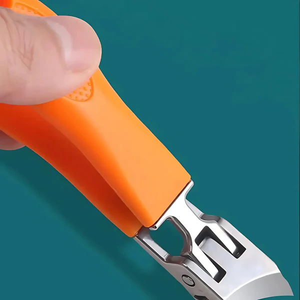 Cortador de Unhas de Abertura Larga com Design Antirrespingo
