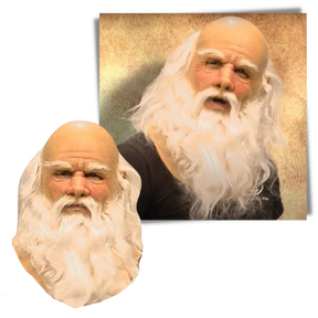 Cosplay Santa Mask