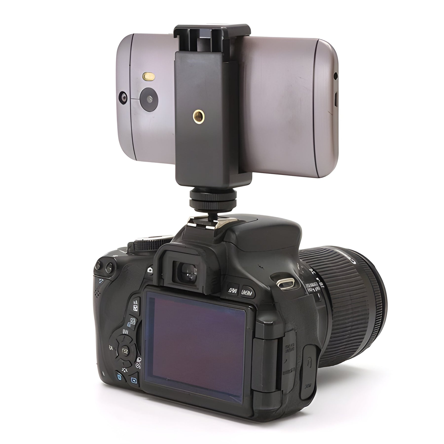 Suporte de smartphone para DSLR