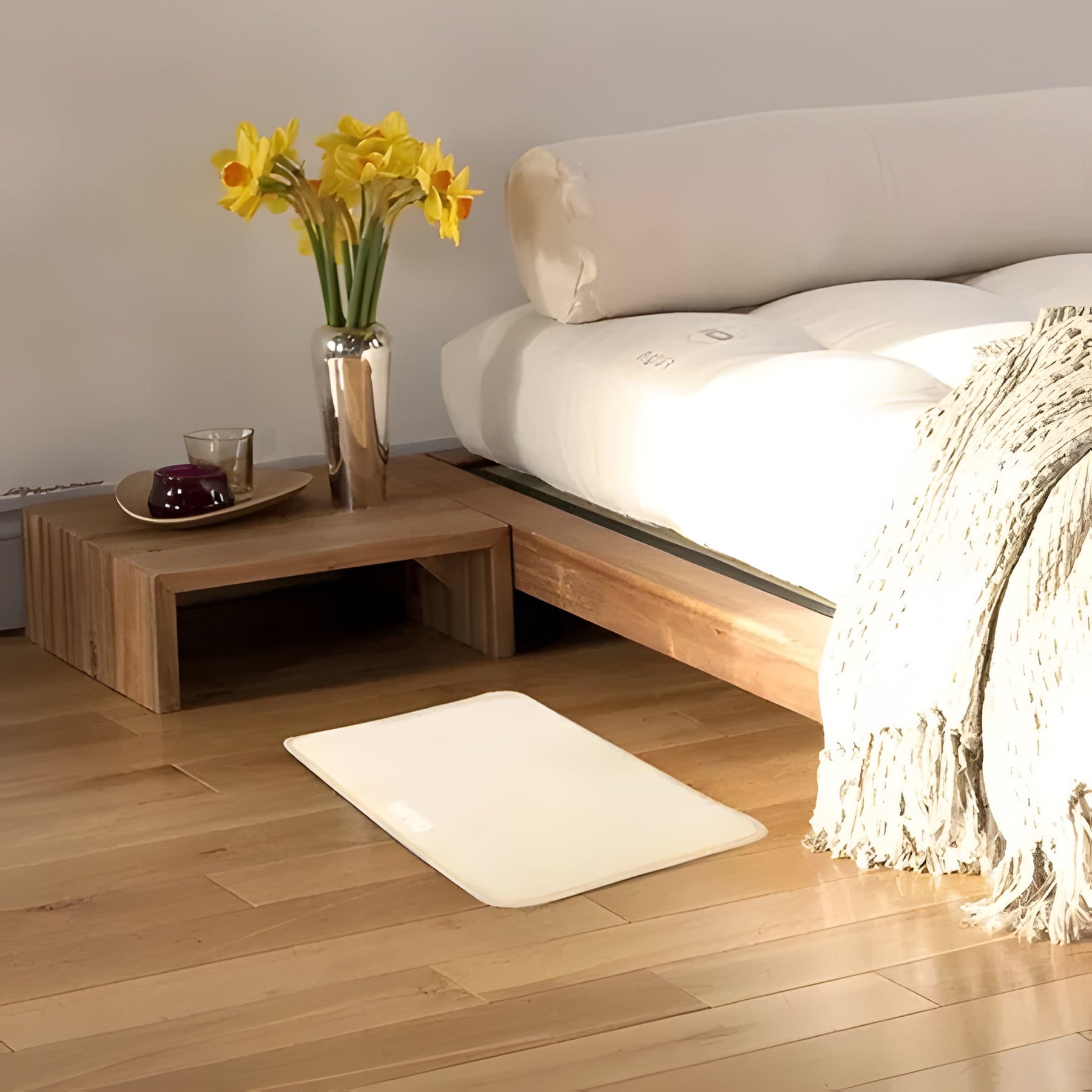 Despertador de Tapete Inteligente | Tapete Despertador Macio para Pessoas de Sono Pesado - Alarmes para Preguiçosos e Decoração de Casa