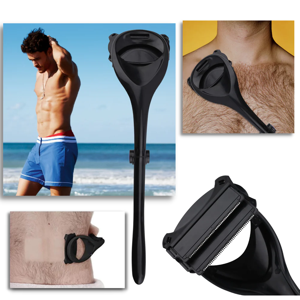Aparador de Pelos para Costas e Corpo