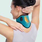 Cinta Cervical com Aquecimento Elétrico para Alívio de Dor