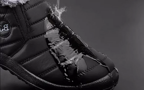 Botas de Inverno Impermeáveis Sem Cadarço para Neve