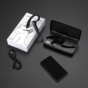 Headset Bluetooth 5.1 Sem Fio com Microfone Duplo para Caminhoneiros com Cancelamento de Ruído | Fone de Ouvido com Qualidade de Som Superior e Conforto