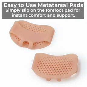 Almofadas Metatarsais de Gel Respirável para Conforto dos Pés e Alívio da Dor