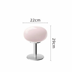Italian Designer Glass Table Lamp | Modern Retro Accent Light