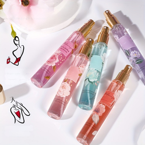 Conjunto de Perfumes para Presente de Dia das Mães com Fragrância Floral em Spray Tamanho Viagem