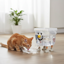 Bebedouro para Pets com Design Divertido e Tigela de Fácil Acesso