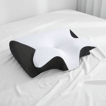 Travesseiro para quem dorme de lado, espuma viscoelástica, design ergonômico