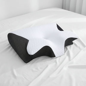 Travesseiro para quem dorme de lado, espuma viscoelástica, design ergonômico
