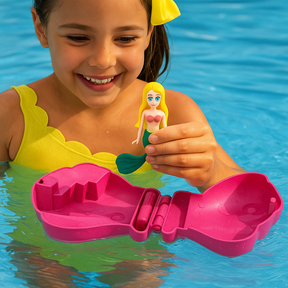Brinquedo de Piscina Infantil Interativo Divertido com Design de Sereia