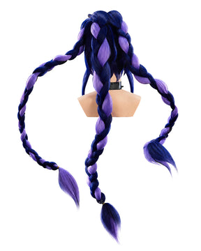 Women’s Purple Horror Doll Costume Set