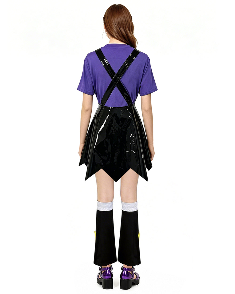 Women’s Purple Horror Doll Costume Set
