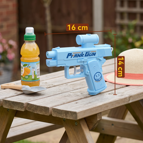 Brinquedo Infantil de Pistola de Água para Pegadinhas Lançador de Jatos Duplo
