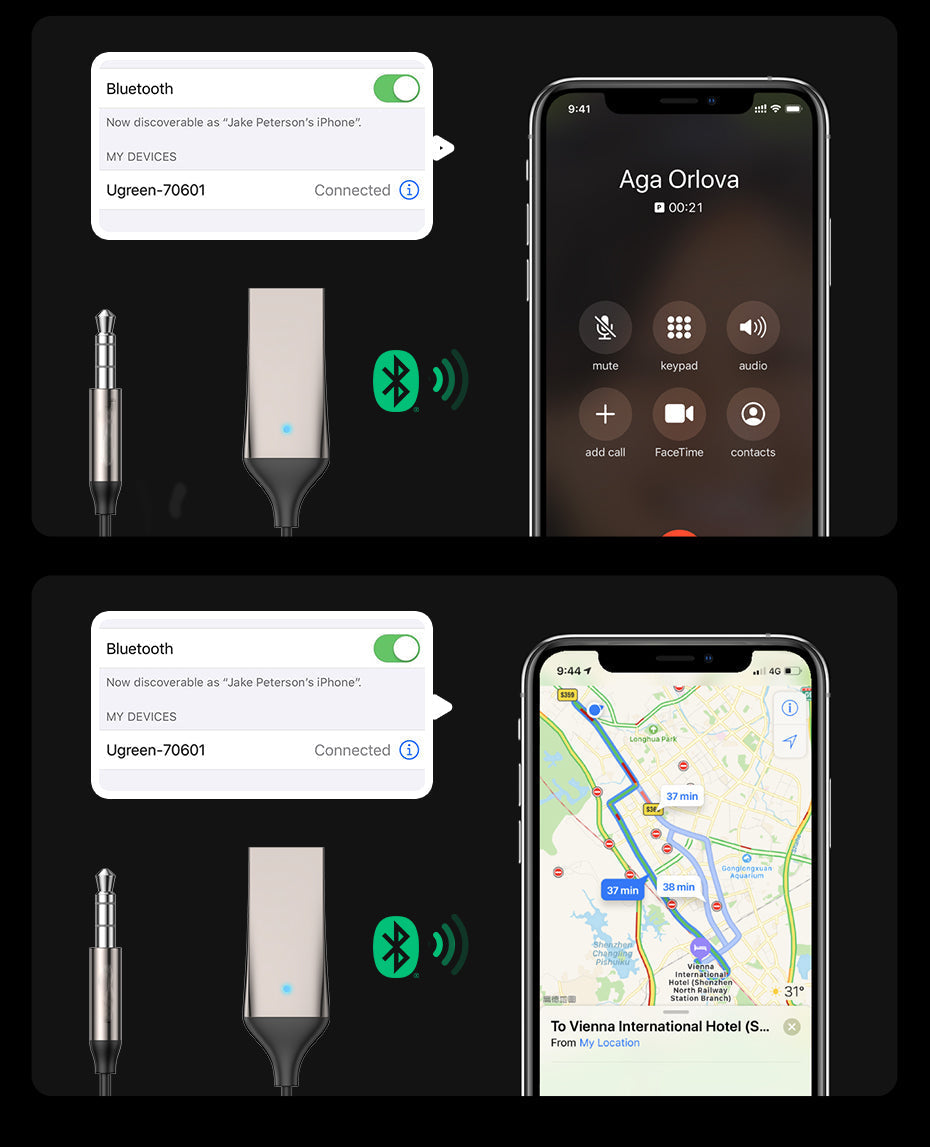 Adaptador Bluetooth Auxiliar