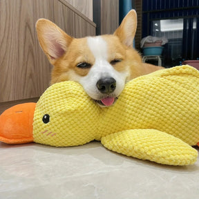 Brinquedo Calmante para Cães com Som de Grasnido para Morder e Brincar