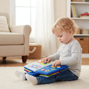Quiet Book Montessori de Tecido Livro de Atividades Montessori