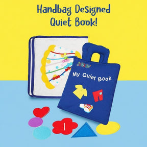 Quiet Book Montessori de Tecido Livro de Atividades Montessori