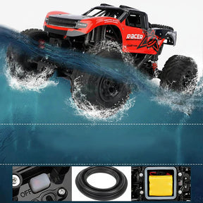 Caminhão Monstro de Controle Remoto Anfíbio para Aventuras em Todos os Terrenos