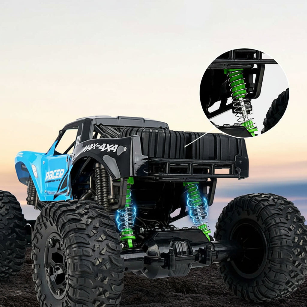 Caminhão Monstro de Controle Remoto Anfíbio para Aventuras em Todos os Terrenos
