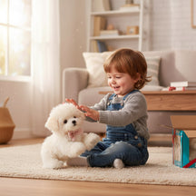 Cachorrinho Robô Brinquedo de Robô Companheiro de Brincadeira Interativo