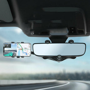 Suporte Veicular Universal para Celular de Retrovisor com Mãos Livres